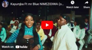 Music Video : Kayumba Ft. Mr Blue – Nimezidiwa