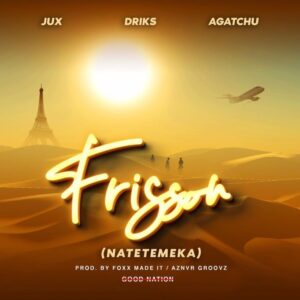Music Audio : Jux Ft. Driks & Agatchu – Frisson (Natetemeka)