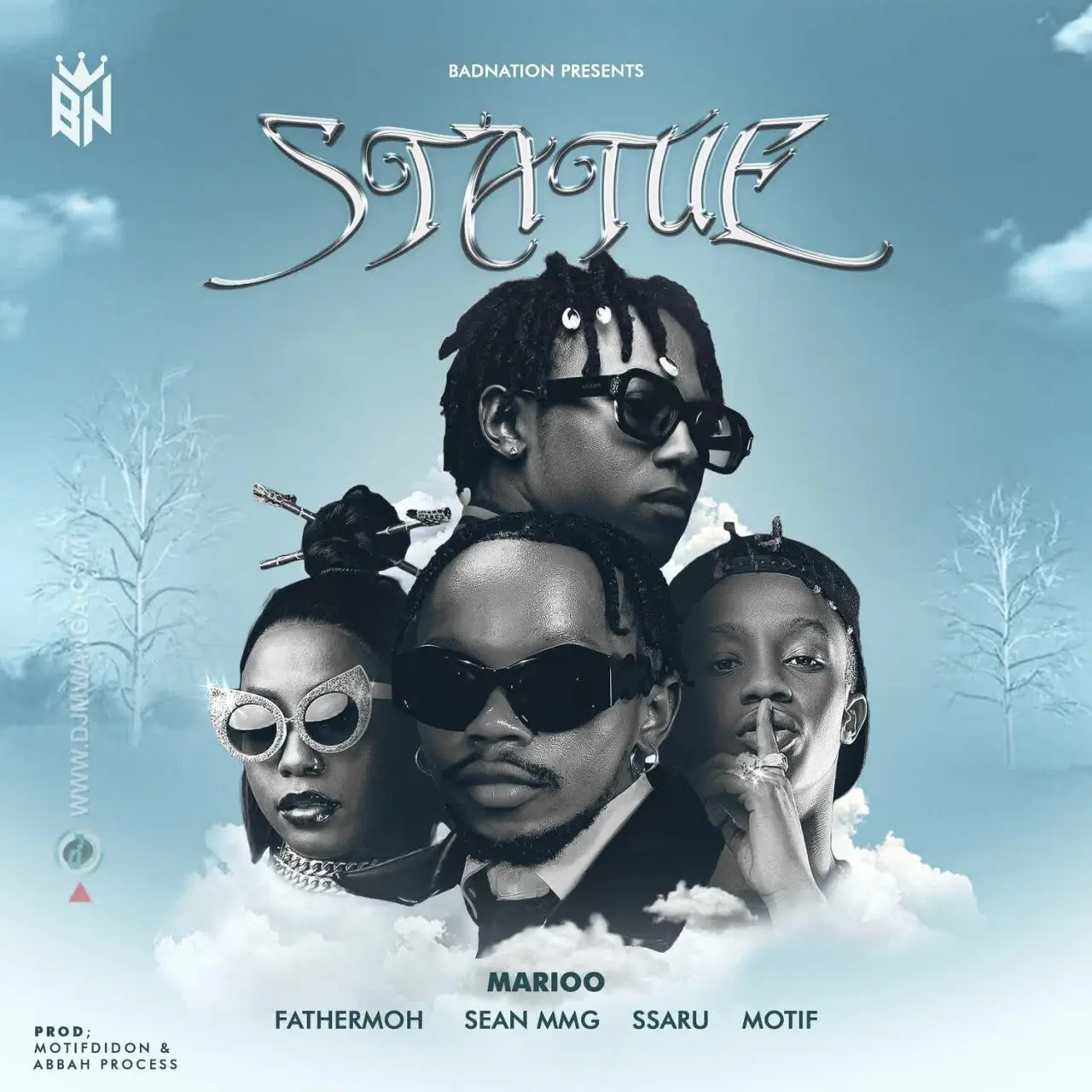 Stream & Download Music Audio : Marioo X Fathermoh X Sean Mmg X Ssaru X Motif – Statue