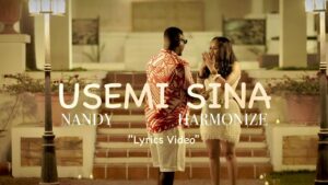 Music Video : Nandy Ft. Harmonize – Usemi sina (Lyrics)
