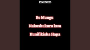 Music Audio : Tuzo Jerome – Ee Mungu Nakushukuru Kwa Kunifikisha Hapa | Download Mp3