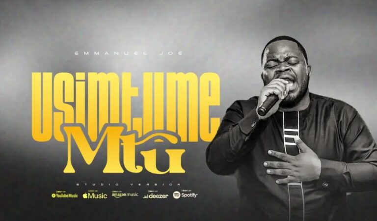 Emmanuel Joe – Usimtume Mtu